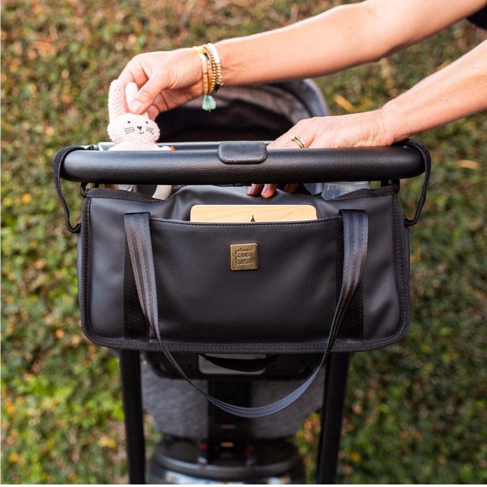 Petunia pickle bottom stroller caddy for single child strollers